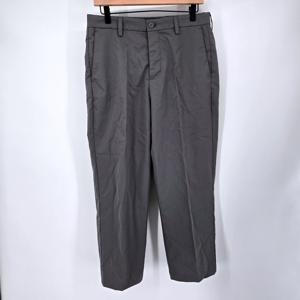 Dockers Smart 360 Tech Go Straight Fit Chino Pants Charcoal Gray Mens W30 L24